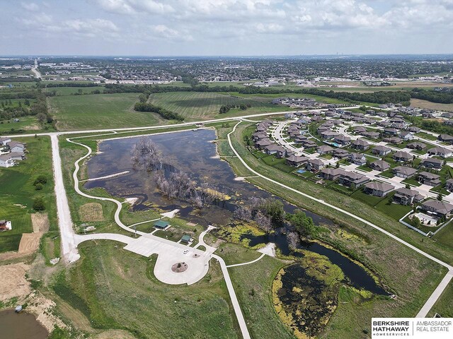 10309 S 102nd St, Papillion, NE 68046 - bird's eye view of a large body of water
