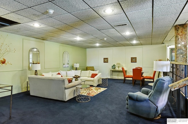 12727 W Dodge Rd Unit 124C, Omaha, NE 68154 - view of carpeted living room