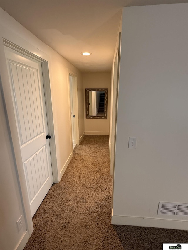 2308 Alexandra Rd, Papillion, NE 68133 - hallway featuring carpet flooring and recessed lighting
