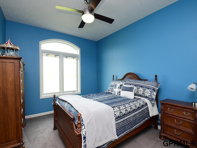 1526 Provencal Cir, Yutan, NE 68073 - carpeted bedroom featuring baseboards and ceiling fan