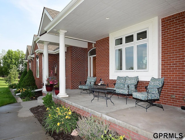 1526 Provencal Cir, Yutan, NE 68073 - view of porch