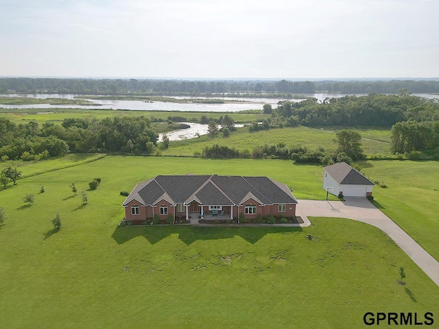 1526 Provencal Cir, Yutan, NE 68073 - view from above of property featuring a nearby body of water