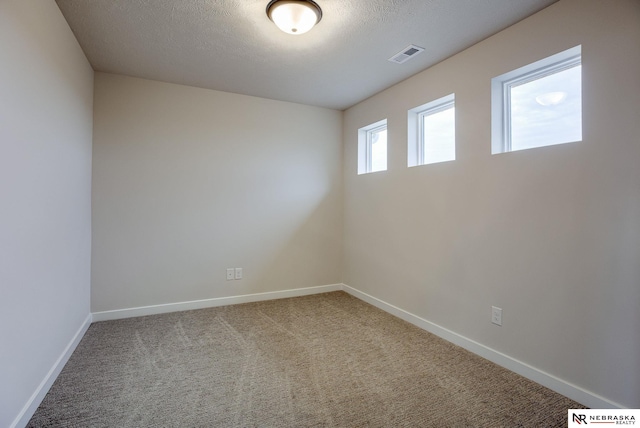 12382 Fenwick St, Papillion, NE 68046 - unfurnished room featuring a textured ceiling and carpet