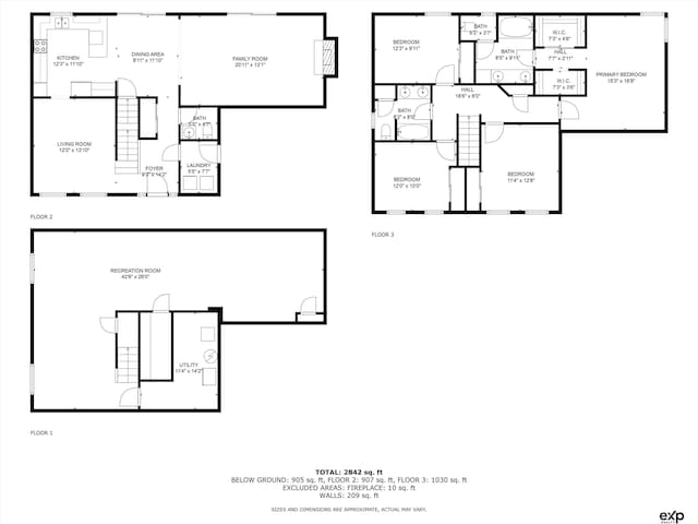 16454 Drexel St, Omaha, NE 68135 - view of property floor plan