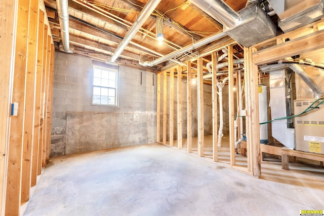 1916 S 42nd Rd, Talmage, NE 68448 - basement with heating unit