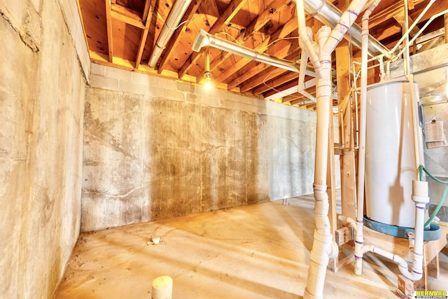 1916 S 42nd Rd, Talmage, NE 68448 - view of unfinished below grade area