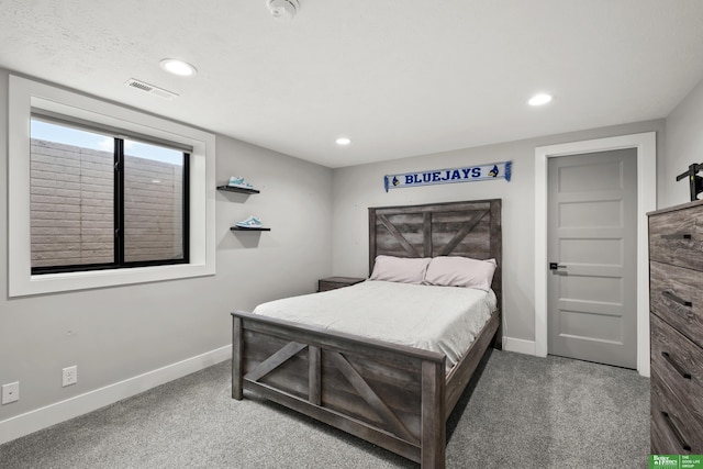 4802 N 187th Ave, Elkhorn, NE 68022 - carpeted bedroom featuring recessed lighting