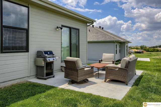 12618 Glenn St, Omaha, NE 68138 - view of patio / terrace with area for grilling