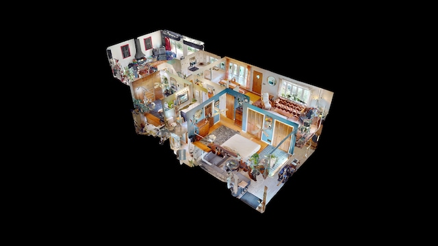 7923 Harney St, Omaha, NE 68114 - view of property floor plan