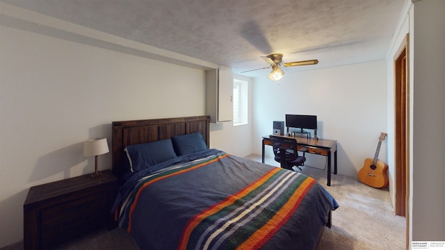 7923 Harney St, Omaha, NE 68114 - carpeted bedroom featuring ceiling fan