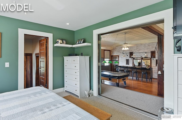 9404 N 294th St, Valley, NE 68064 - carpeted bedroom with baseboards