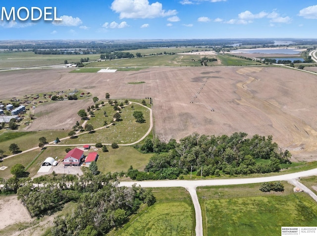 9404 N 294th St, Valley, NE 68064 - view of property location featuring rural landscape and a nearby body of water