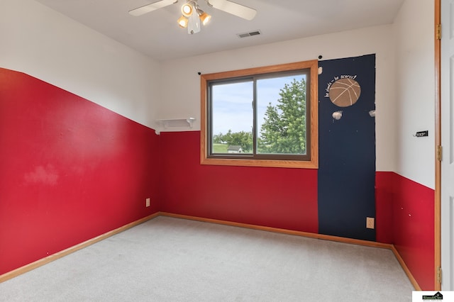 9521 N 140th St, Waverly, NE 68462 - unfurnished room with a ceiling fan and carpet