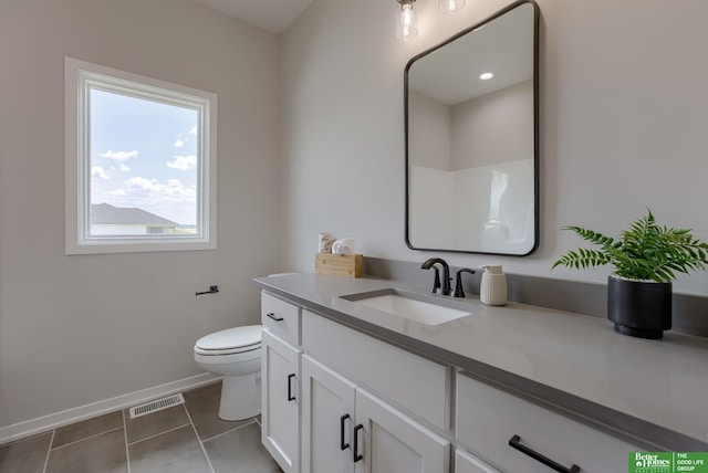 5602 N 212th St, Elkhorn, NE 68022 - full bath featuring vanity and tile patterned floors
