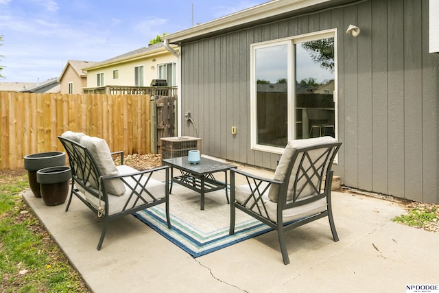 18667 R St, Omaha, NE 68135 - view of patio with outdoor dining space