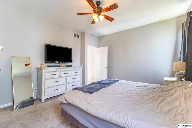 11351 S 198th St, Gretna, NE 68028 - bedroom with light colored carpet and ceiling fan