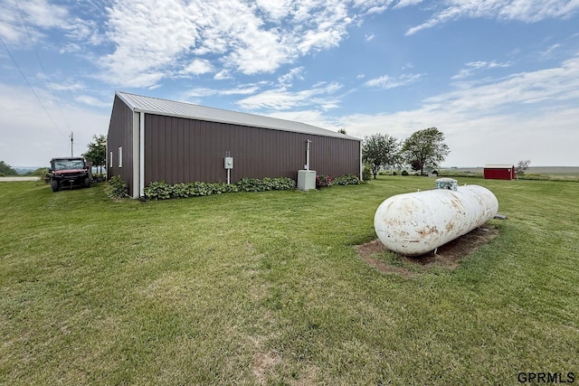 2035 355th Ave, Farragut, IA 51639 - view of grassy yard with an outbuilding and an outdoor structure