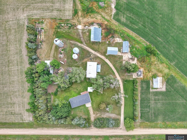 19354 SW 117th Rd, Dewitt, NE 68341 - aerial overview of property's location with rural landscape