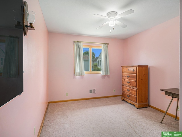 4015 Arbor St, Omaha, NE 68105 - bedroom featuring carpet flooring and ceiling fan