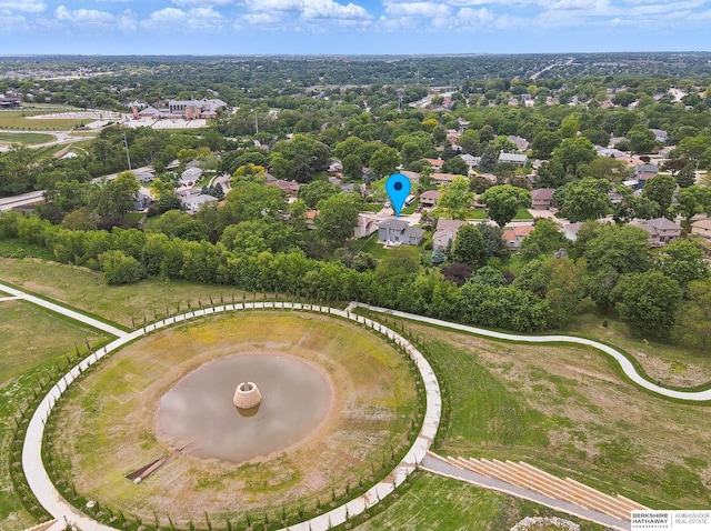 935 S 150th St, Omaha, NE 68154 - drone / aerial view of a tree filled landscape