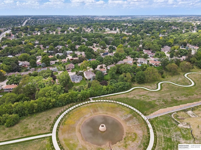935 S 150th St, Omaha, NE 68154 - aerial view of residential area with a tree filled landscape