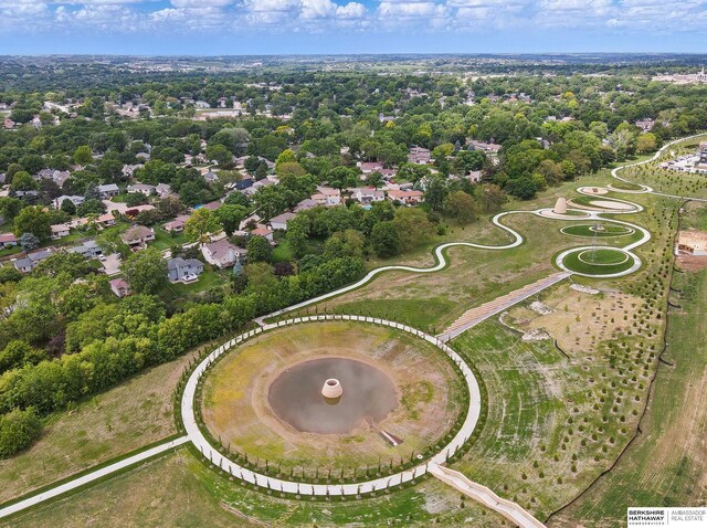935 S 150th St, Omaha, NE 68154 - bird's eye view of a tree filled landscape