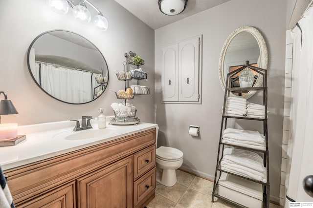 2105 S 164th Ave, Omaha, NE 68130 - full bathroom featuring vanity and tile patterned floors