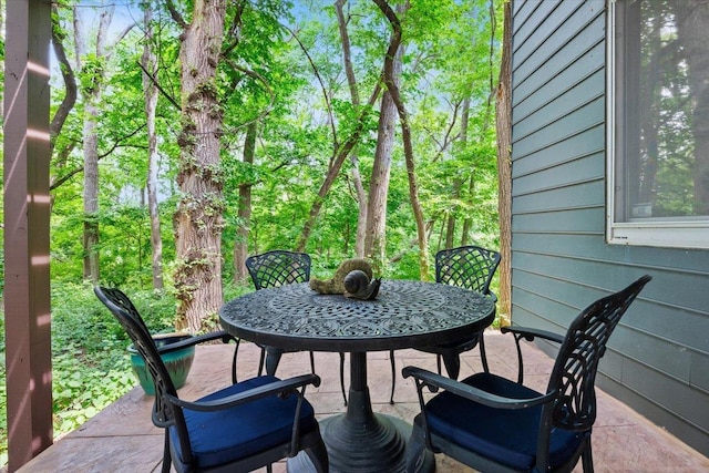 5510 N 83rd St, Omaha, NE 68134 - view of patio with outdoor dining space