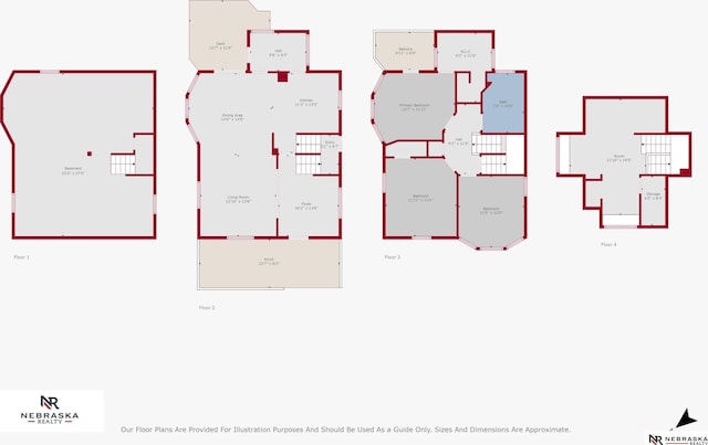2615 C St, Lincoln, NE 68502 - view of home floor plan