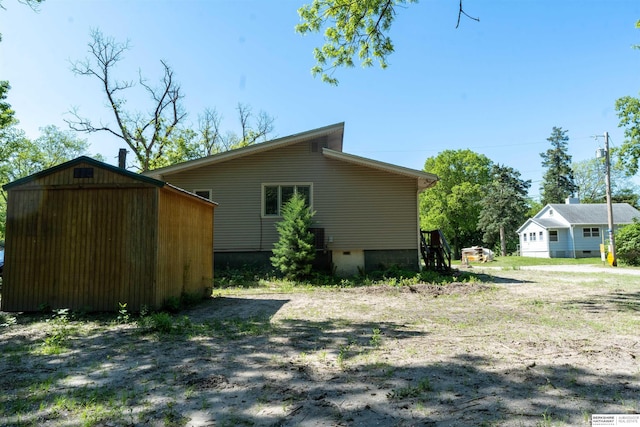 1621 Ridge Rd Lot B, Lot B, Fremont, NE 68025 - view of property exterior with a storage unit