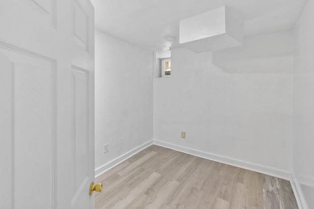 2738 Browne St, Omaha, NE 68111 - spare room with light wood-style flooring and baseboards