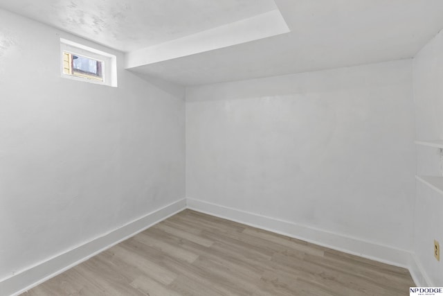 2738 Browne St, Omaha, NE 68111 - bonus room featuring light wood-style floors and baseboards