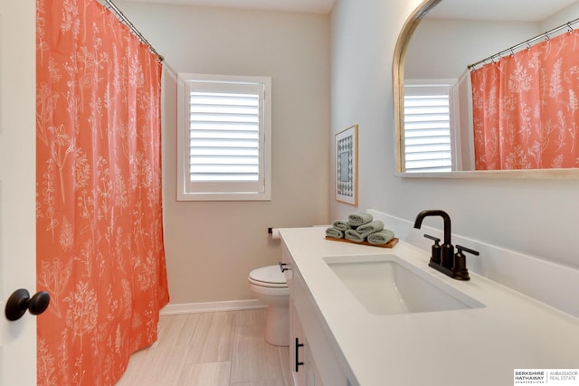 20709 Woodridge Dr, Gretna, NE 68028 - full bath featuring plenty of natural light, vanity, and a shower with shower curtain