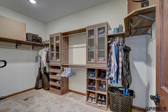 3320 Fairway Dr, Plattsmouth, NE 68048 - spacious closet with carpet floors