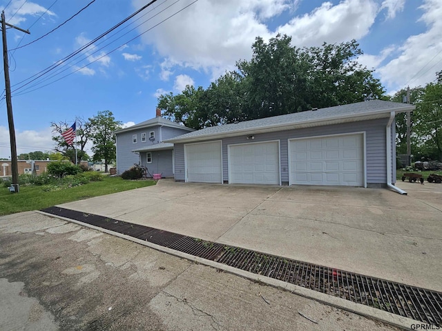 607 4th St, Edgar, NE 68935 - view of detached garage
