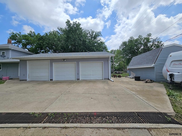 607 4th St, Edgar, NE 68935 - view of detached garage