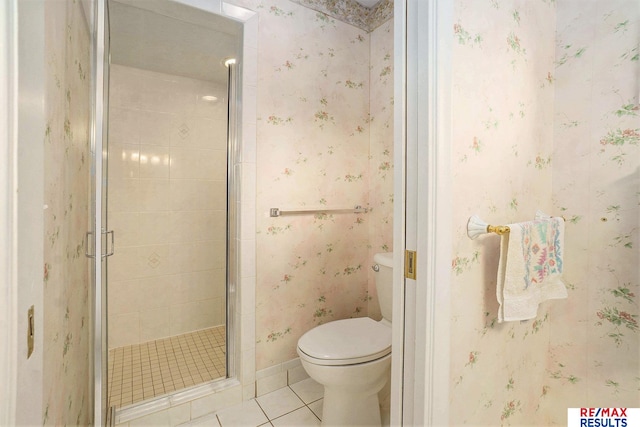 605 S 120th Ave, Omaha, NE 68154 - full bathroom featuring tile patterned flooring and a stall shower