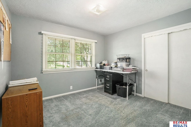 605 S 120th Ave, Omaha, NE 68154 - carpeted office space with a textured ceiling and baseboards