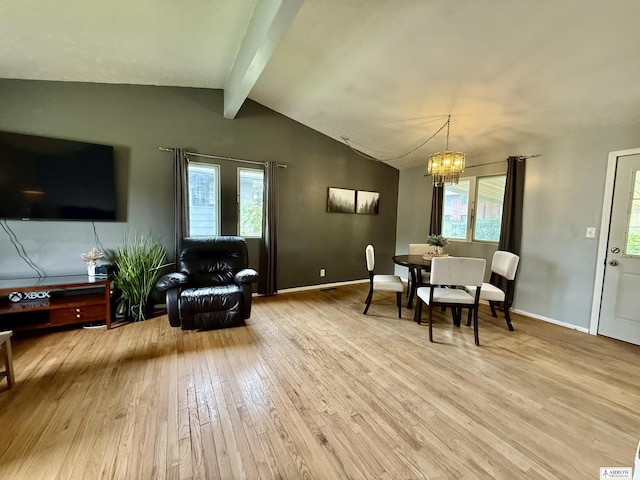 400 W Broadview St, Lincoln, NE 68505 - dining space featuring hardwood / wood-style flooring and a chandelier