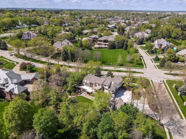 14341 Hamilton St, Omaha, NE 68154 - aerial perspective of suburban area