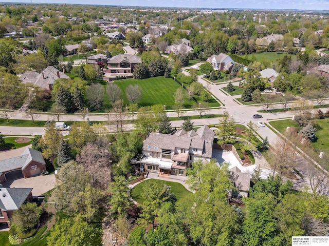 14341 Hamilton St, Omaha, NE 68154 - aerial view of residential area