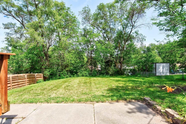 5023 N 96th St, Omaha, NE 68134 - view of yard with a patio area
