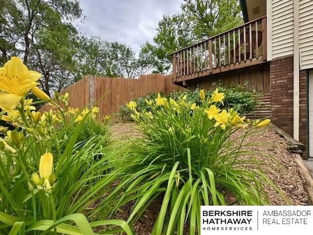 5023 N 96th St, Omaha, NE 68134 - view of yard with a garage