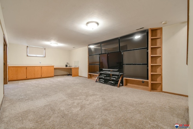 3646 S 77th St, Lincoln, NE 68506 - below grade area featuring carpet flooring