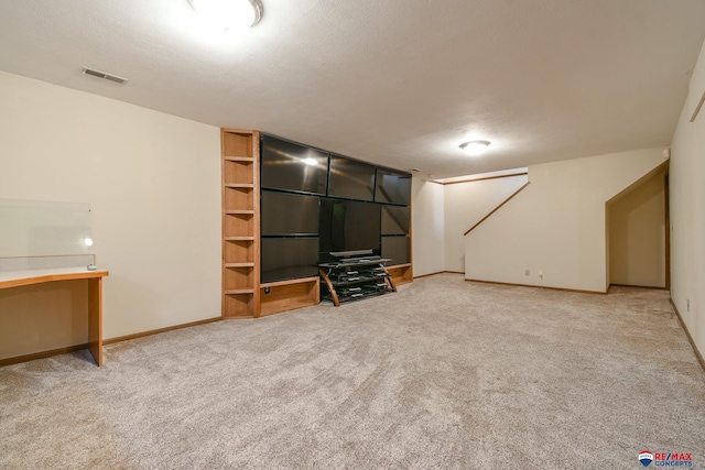 3646 S 77th St, Lincoln, NE 68506 - finished below grade area with carpet flooring and baseboards