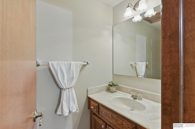 15618 L St, Omaha, NE 68135 - bathroom featuring vanity