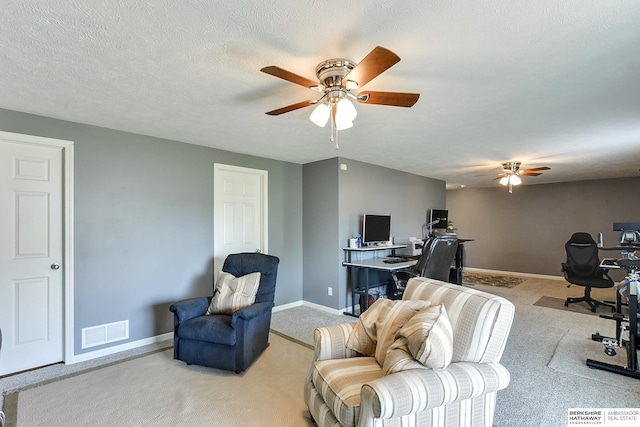 16501 Aurora St, Omaha, NE 68136 - office space with a ceiling fan and light carpet