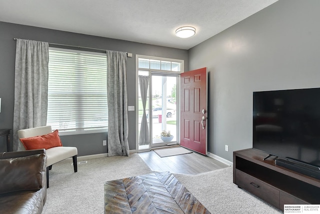 16501 Aurora St, Omaha, NE 68136 - entrance foyer with baseboards and wood finished floors