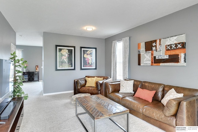 16501 Aurora St, Omaha, NE 68136 - living room featuring carpet floors and baseboards