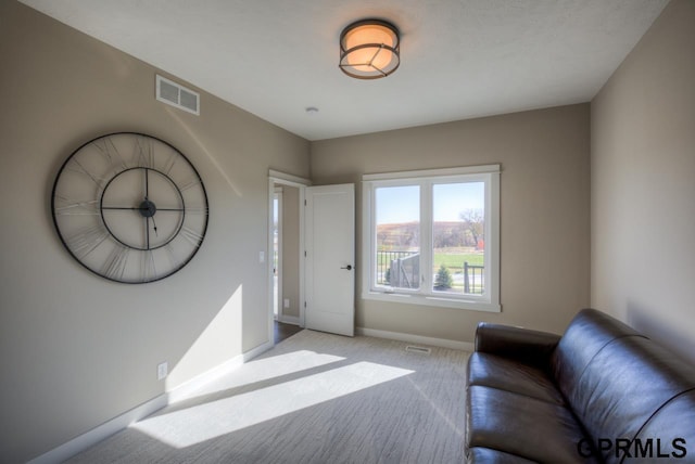 3103 N 184th St, Elkhorn, NE 68022 - living room featuring baseboards and light carpet